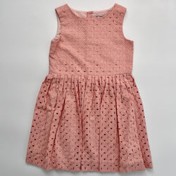Bonpoint Apricot Broderie Anglaise Dress: 10 Years (Brand New)