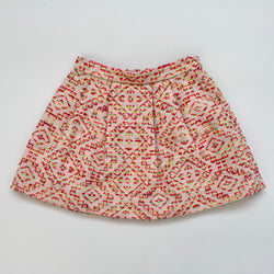 Bonpoint neon jacguard aztec skirt second hand preloved used preowned