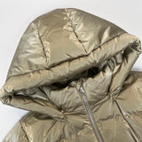 Bonpoint Gold Metallic Down Filled Coat: 14 Years (Brand New)