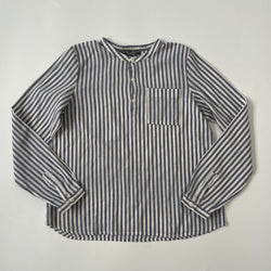 Bonpoint Stripe Collarless Shirt: 8 - 10 Years (Copy)