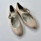 Bonpoint Cream & Gold Mary-Jane Shoes: Size EU 31