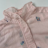 Bonpoint Pale Pink Embroidered Blouse: 8 Years (Brand New)
