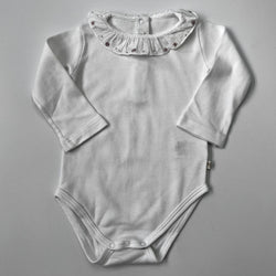 Marie-Chantal Bodysuit With Collar: 6 Months