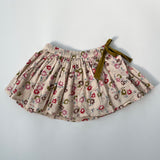 Caramel Floral Print Cotton Summer Skirt & Top: 3 Years
