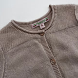 Bonpoint Dusty Pink Cashmere Cardigan: 4 Years