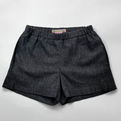 Bonpoint Grey Wool Mix Shorts: 6 Years