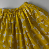 Jacadi Yellow Lemon Print Skirt: 4 Years