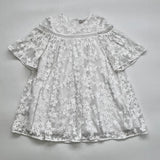 Tartine et Chocolat White Tulle Floral Special Occasion Party Dress Second Hand Used Preloved Preowned