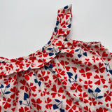 Bonpoint Red And Blue Heart Motif Top: 4 Years