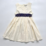 Les Petits Inclassables Dress With Floral Sash: 10 Years (Brand New)