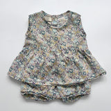 Olivier Baby Liberty Print Top And Bloomers: 3-6 Months