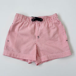 Tartine et Chocolat Pink Stripe Swim Shorts: 2 Years