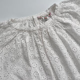 Bonpoint White Broderie Anglaise Top: 6 Years
