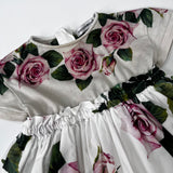Dolce & Gabbana Rose Print Dress & Pants: 6-9 Months