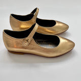 Bonpoint Gold Mary-Jane Shoes: Size EU 29 (Brand New)