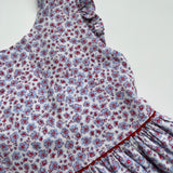 Amaia Blue and Red Summer Dress: 6 Years