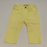 Bonpoint Lemon Yellow Denim Jeans: 12 Months