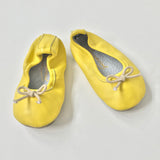 Bonpoint Yellow Ballet Pumps: Size 16