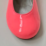 Bonpoint Neon Pink Patent Mary-Jane Shoes