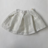 Il Gufo White And Silver Mohair Mix Skirt: 3 Years (Brand New)
