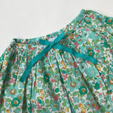 Jacadi Green Betsy Liberty Print Skirt: 3 Years