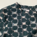 Bonpoint Grey Geometric Pattern Dress: 10 Years