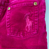 Ralph Lauren Hot Pink Cords: 2 Years