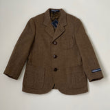 Ralph Lauren Brown Tweed Riding Style Jacket: 6 Years (Brand New)