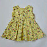 Bonpoint Yellow Floral Cotton Dress: 3 Years