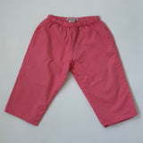Bonpoint Pink Cotton Trousers: 18 Months