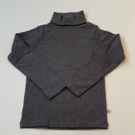 Bonpoint Grey Cotton Poloneck: 3 Years