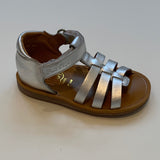 Pom D'Api Silver Sandals: Size 23