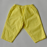 Bonpoint Yellow Cotton Trousers: 12 Months