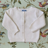 Jacadi White Cotton Cardigan (Brand New): 12 Months