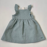 Chloé Teal Jacquard Dress (Brand New): 18 Months