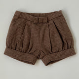 Jacadi Brown Tweed Shorts: 2 Years
