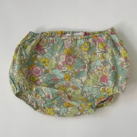 Bonpoint Green Liberty Print Bloomers: 2 Years