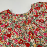 Bonpoint Red Liberty Print Blouse: 6 Months