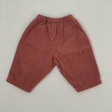 Bonton Rust Fine Cord Trousers: 6 Months