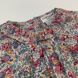 Cyrillus Liberty Print Blouse With Frill Collar: 9 Months