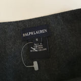 Ralph Lauren Grey Wool Pleated Kilt: 5 Years