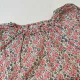 Bonpoint Pink Liberty Print Puff Sleeve Blouse: 4 Years