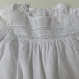 Bonpoint White Lace Trim Blouse: 2 Years