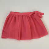 Bonpoint Raspberry Tulle Skirt: 2-3 Years