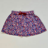 Cyrillus Blue And Red Liberty Print Skirt: 3 Years