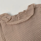 Bonpoint Polka Dot Blouse With Frill Collar: 2 Years