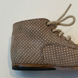 Bonpoint Polka Dot Suede Boots: Size 19