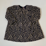 Bonpoint Navy And Taupe Polka Dot Dress: 18 Months (Brand New)