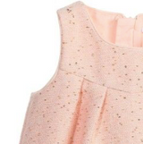 Chloé Pink Tweed Dress With Sequins: 18 Months