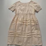 Bonpoint Blush Pink Dress With Puff Sleeves: 8 Years